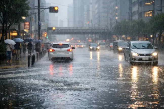 「大雨」「豪雨」「土砂降り」の違い　気象庁