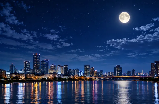 夜中・真夜中・深夜・夜半・夜更けの違い
